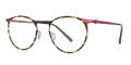 Modo 4416 Tortoise / Burgundy Eyeglasses - Color Image