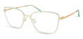 Modo 4118 Green Crystal Eyeglasses - Color Image
