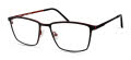 Modo 4230 Black Red Eyeglasses - Color Image