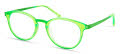 Modo 4509C Fluorescent Green Eyeglasses - Color Image