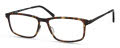 Modo 4549A - Global Fit Black Yellow Tortoise Eyeglasses - Color Image