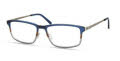 Modo 4549A - Global Fit Blue-Grey Gradient Eyeglasses - Color Image