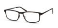 Modo 4549A - Global Fit Dark Grey Melange Eyeglasses - Color Image