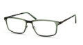 Modo 4549A - Global Fit Green Eyeglasses - Color Image