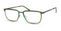 Modo 4556A - Global Fit Green Gradient Eyeglasses - Color Image