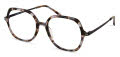 Modo 4563 Grey Burgundy Tortoise Eyeglasses - Color Image