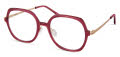 Modo 4563A Dark Magenta (Global Fit) Eyeglasses - Color Image