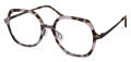 Modo 4563A Grey Burgundy Tortoise (Global Fit) Eyeglasses - Color Image