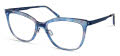 Modo 4566A Blue Sparkle (Global Fit) Eyeglasses - Color Image