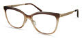 Modo 4566A Brown Gradient (Global Fit) Eyeglasses - Color Image