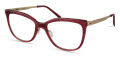 Modo 4566A Dark Magenta (Global Fit) Eyeglasses - Color Image