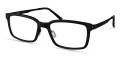 Modo 4567A Matte Black (Global Fit) Eyeglasses - Color Image