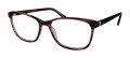 Modo 6530 Pink Stripe Eyeglasses - Color Image
