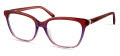 Modo 6557 Burgundy Purple Gradient Eyeglasses - Color Image