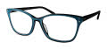 Modo 6617 Turqoise / Black Eyeglasses - Color Image