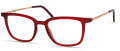 Modo 7052 Burgundy Eyeglasses - Color Image
