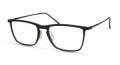 Modo 7054A- Global Fit Black Eyeglasses - Color Image