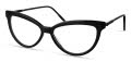 Modo Gerry Black Eyeglasses - Color Image