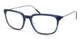 Modo Seigel Dark Blue Melange Eyeglasses - Color Image