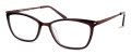 Modo 4512 Dark Plum Eyeglasses - Color Image