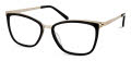 Modo 4513 Black Gold Eyeglasses - Color Image