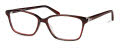 Modo 6524 Burgundy Shiny Marble Eyeglasses - Color Image