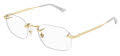 Mont Blanc MB0307O Gold (001) Eyeglasses - Color Image