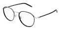 Mont Blanc MB0342OA Silver-Black (001) Eyeglasses - Color Image