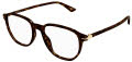 Mont Blanc MB0366O Havana - Havana (002) Eyeglasses - Color Image