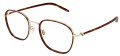 Mont Blanc MB0368OA Gold - Havana (002) Eyeglasses - Color Image