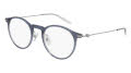 Mont Blanc MB0099O Blue-Silver (004) Eyeglasses - Color Image