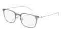 Mont Blanc MB0100O Dark Grey-Silver (001) Eyeglasses - Color Image