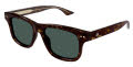 Mont Blanc MB0319S Havana / Green Lens (002) Sunglasses - Color Image