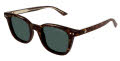 Mont Blanc MB0320S Havana / Green Lens (002) Sunglasses - Color Image