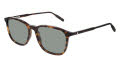 Mont Blanc MB0082S Havana / Green Lens (002) Sunglasses - Color Image