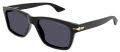 Mont Blanc MB0263S Black / Smoke Lens (001) Sunglasses - Color Image