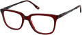 New Balance Kids NBK 169 Red (3) Eyeglasses - Color Image