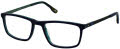 New Balance Kids NBK 172 Blue (3) Eyeglasses - Color Image
