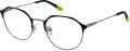 New Balance NB 530 Dark Gunmetal/Silver (3) Eyeglasses - Color Image