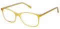 New Globe L4064 Yellow Eyeglasses - Color Image