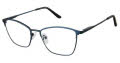 New Globe L5182 Navy Eyeglasses - Color Image