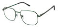 New Globe M5003 Green Eyeglasses - Color Image