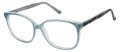 New Globe L4081-P Teal Eyeglasses - Color Image