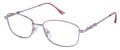 New Globe L5163 Lavender Eyeglasses - Color Image