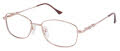 New Globe L5163 Light Brown Eyeglasses - Color Image
