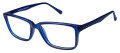 New Globe M435 Blue Eyeglasses - Color Image