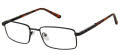 New Globe M597 Black Eyeglasses - Color Image
