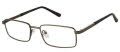 New Globe M597 Gunmetal Eyeglasses - Color Image