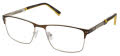 New Balance NB 550 Brown (1) Eyeglasses - Color Image