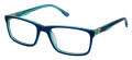 New Balance Kids NBK 173 Blue (3) Eyeglasses - Color Image